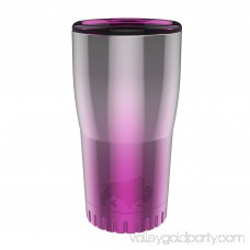 Silver Buffalo Stainless Steel Insulated Tumbler, 20 oz., Ombre Purple 563036728